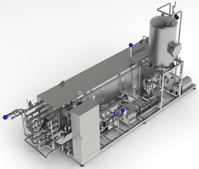 HRS Aseptic Pasteuriser