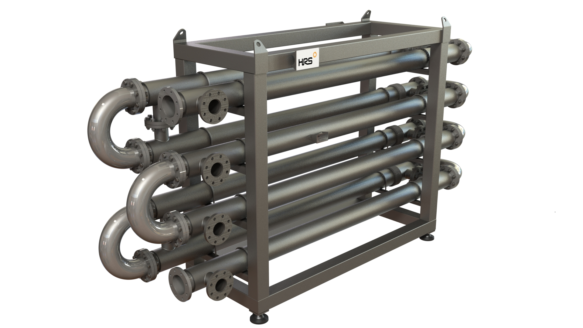 HRS DTA Series Hygienic Double Tube Heat Exchanger 