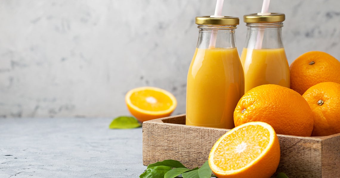 Orange Juice in bottles - HRS Heat Exchangers